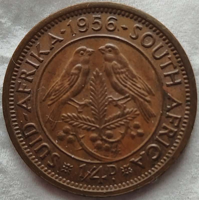 1956       QUARTER  PENNY  COIN        SA                       SUN17349