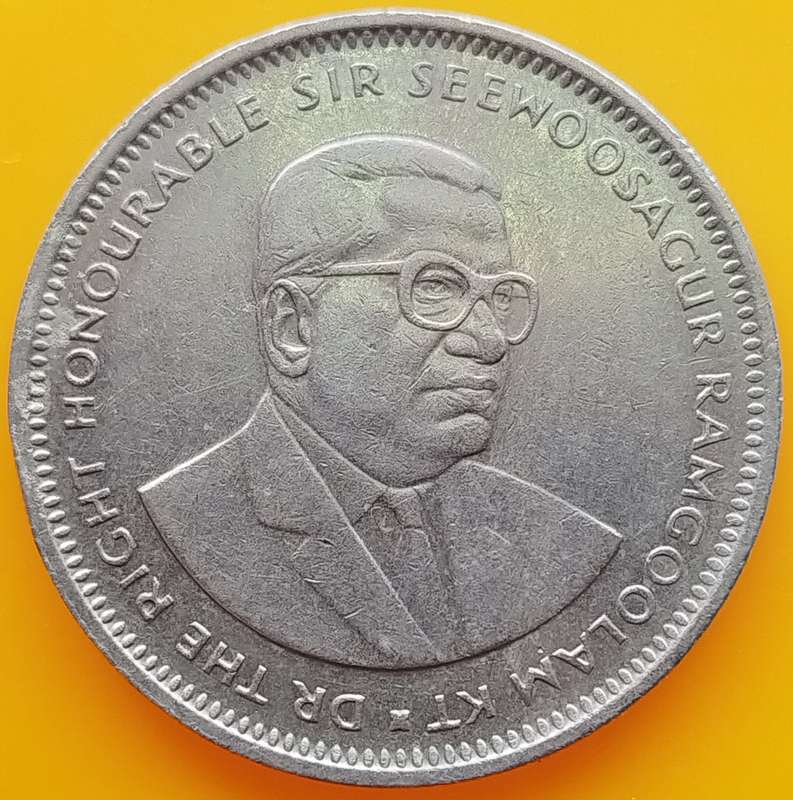 1993       ONE Rupee Coin     Mauritius       SUN17367