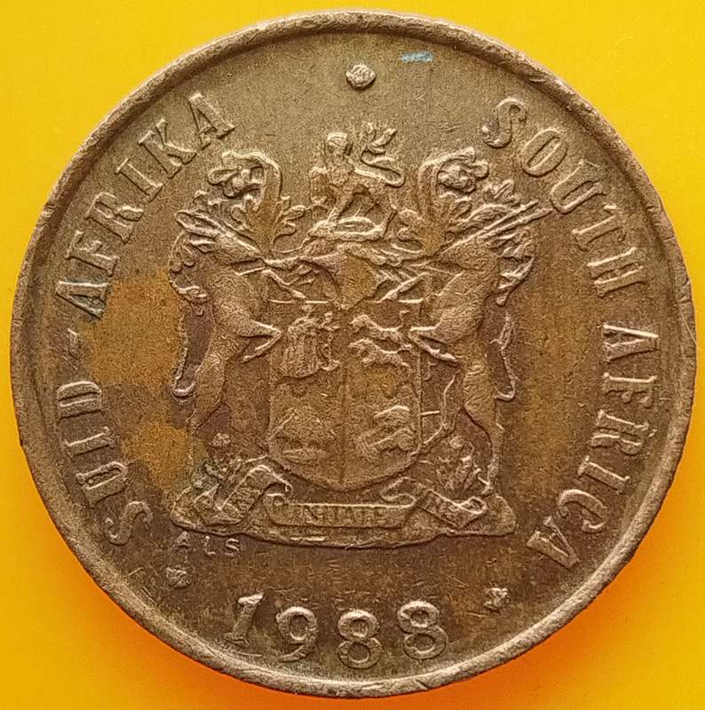 1988   1c   COIN  RSA                    SUN17375