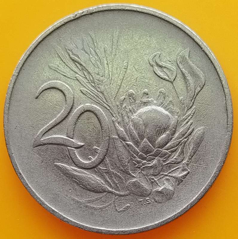 1965   20c   COIN   (Afrikaans)       SUN17385