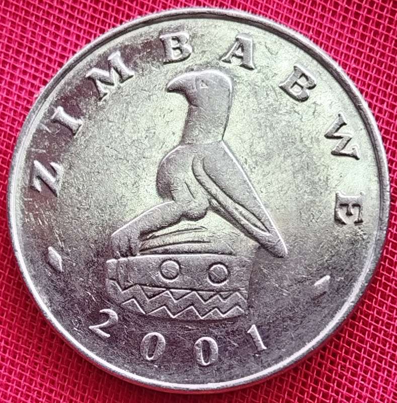 2001  10 Cents     Zimbabwe          SUN17388