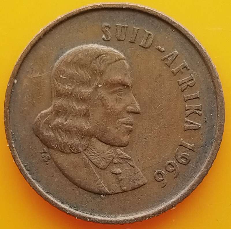 1966   1c   COIN   (Afrikaans)       SUN17397