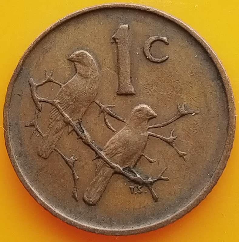 1966   1c   COIN   (Afrikaans)       SUN17397