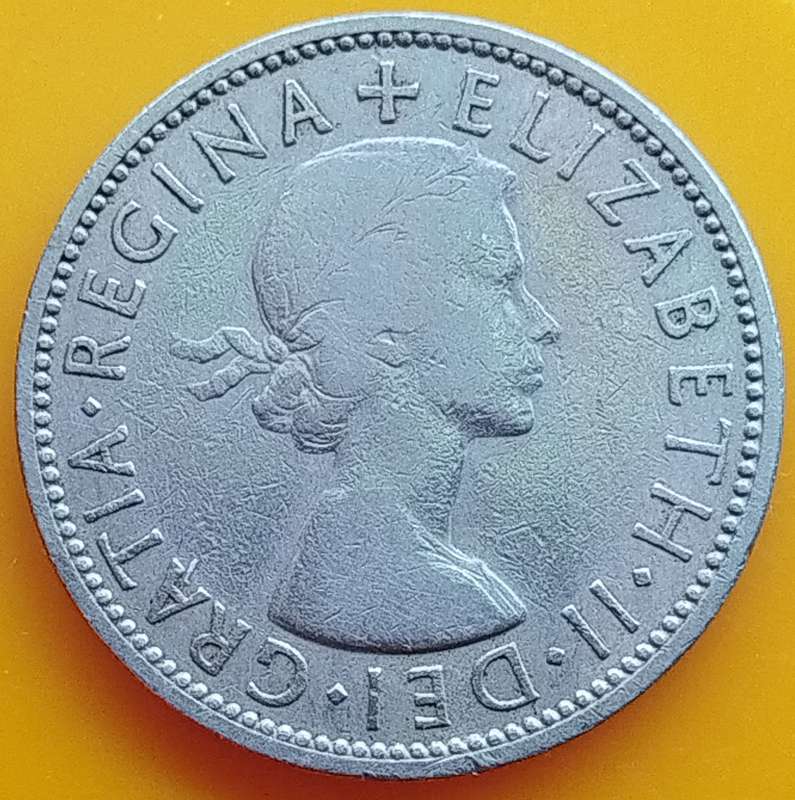 1955 -   TWO SHILLING Coin      United Kingdom         SUN17402
