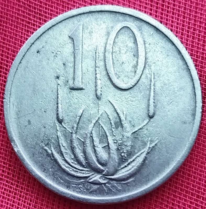 1970  10 CENT      RSA       SUN17406