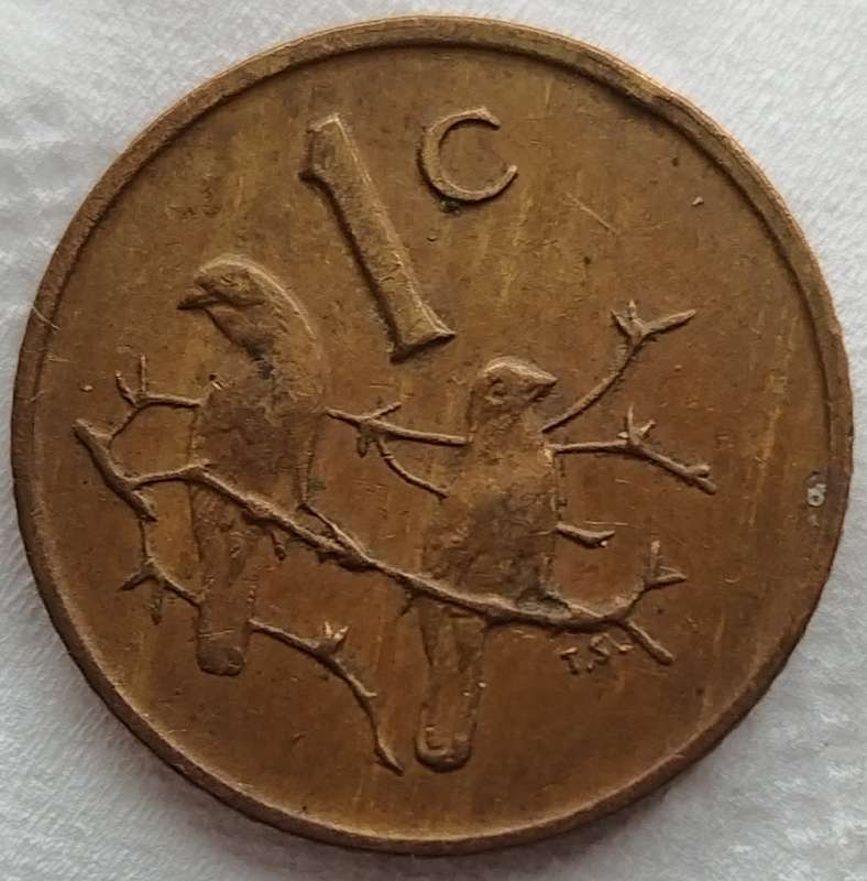 1980  1c   COIN  RSA                    SUN17415