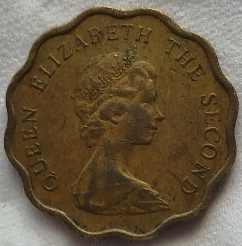 1976      TWENTY CENTS COIN       HONG KONG                      SUN17417