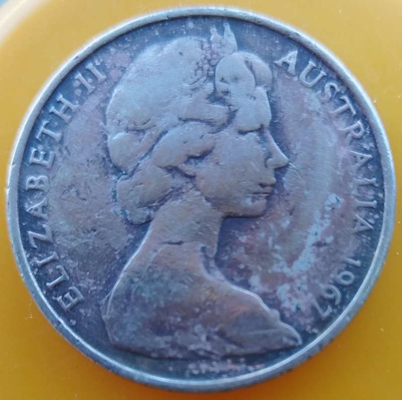 1967       20 cents -       AUSTRALIA          SUN17422