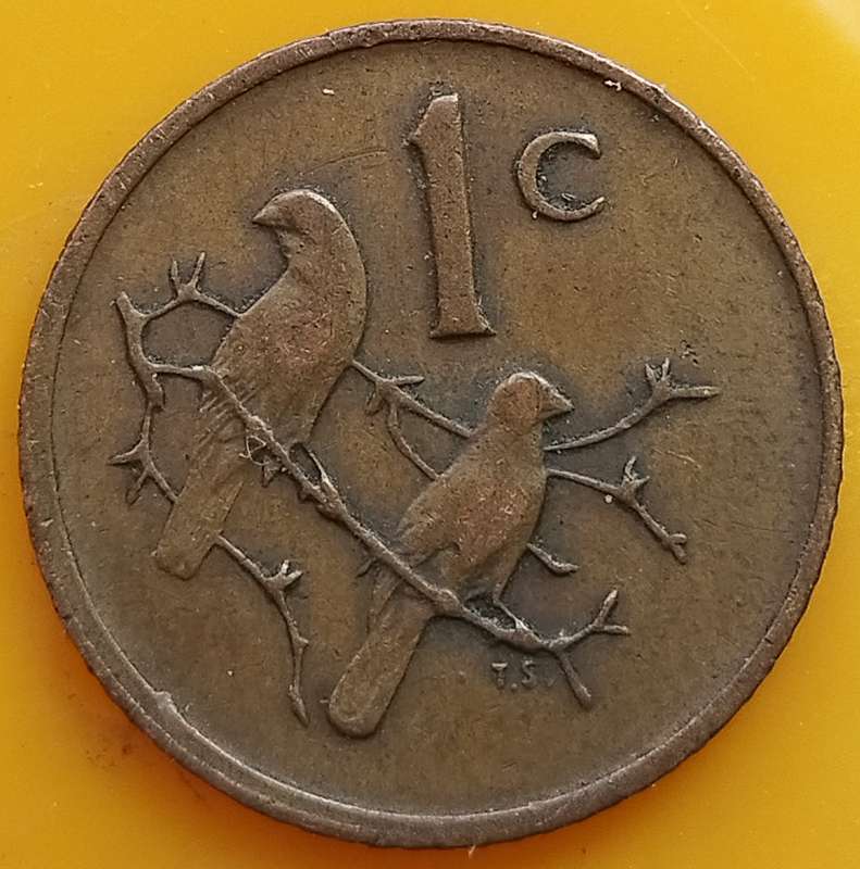 1975   1c   COIN  RSA                    SUN17434
