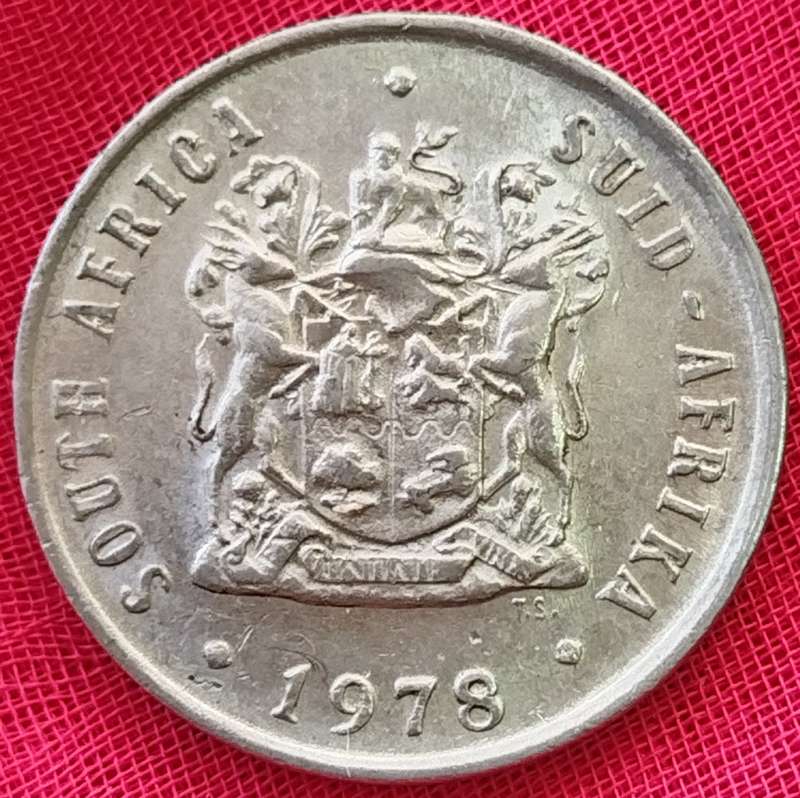 1978  10c   Coin     RSA           SUN17438