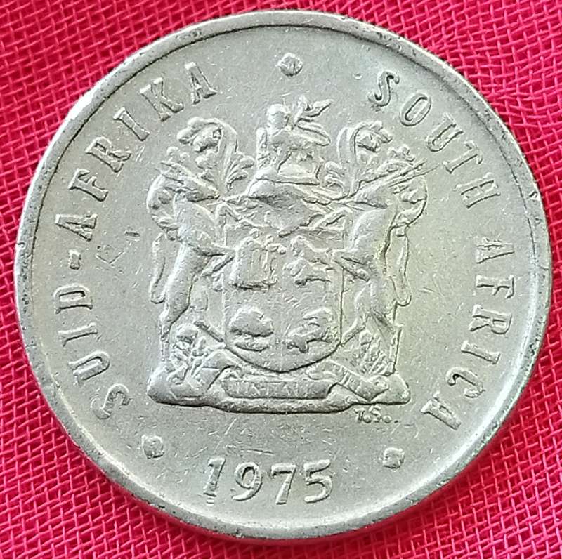 1975   5c   COIN  RSA                    SUN17439