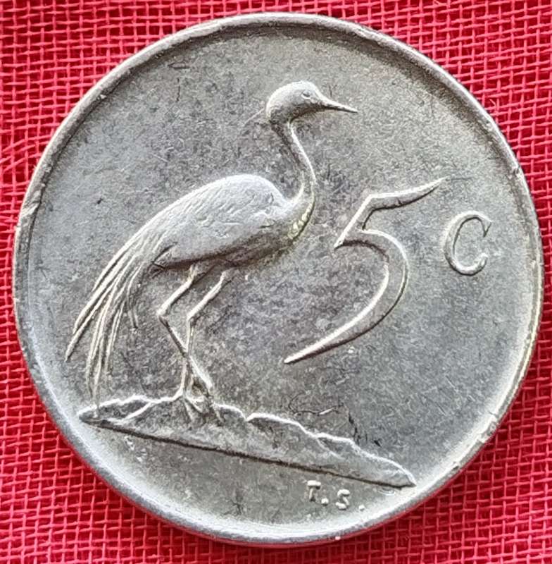 1968   5c   COIN   (English)       SUN17441