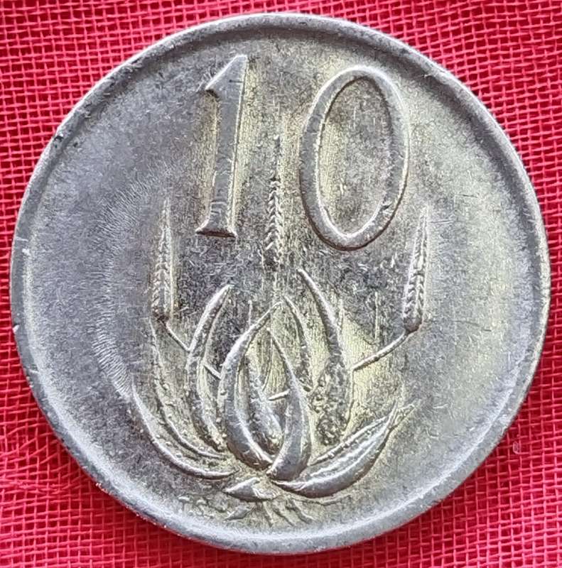 1983    10c   Coin     RSA           SUN17442