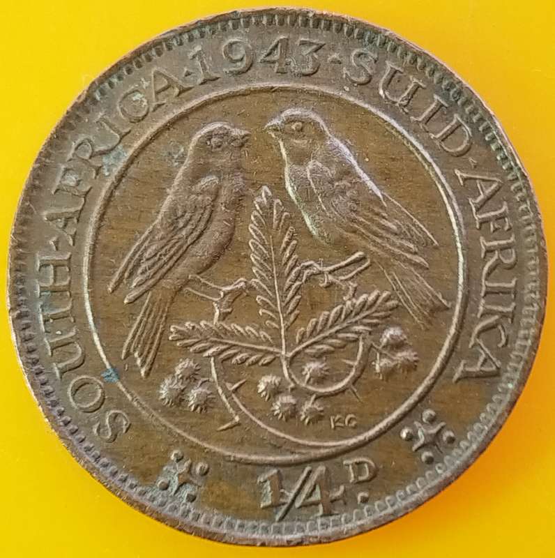 1943      QUARTER  PENNY  COIN        SA                       SUN17453