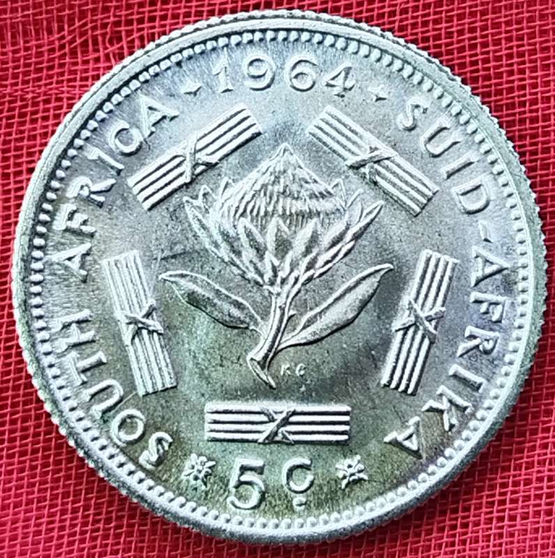 1964   5c   Coin        Silver (.500)        SUN17459