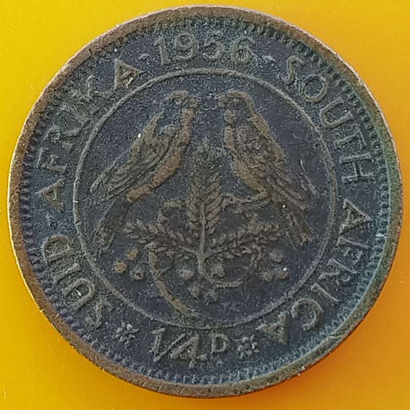 1956      QUARTER  PENNY  COIN        SA                       SUN17479