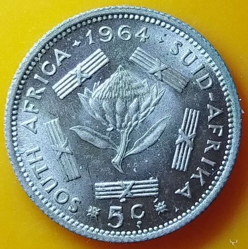 1964   5c   Coin        Silver (.500)        SUN17487