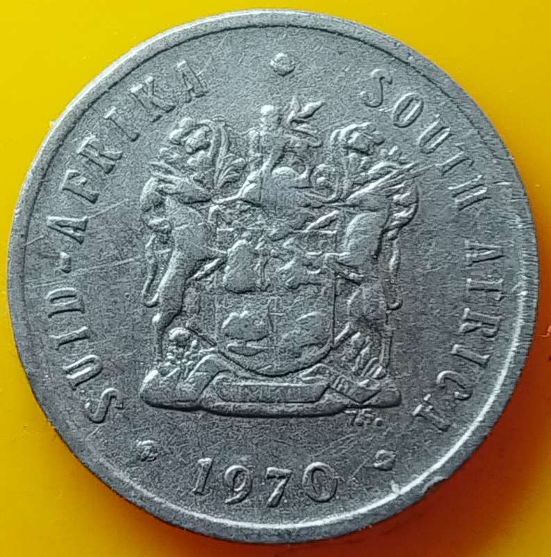 1970  5 CENT      RSA       SUN17489