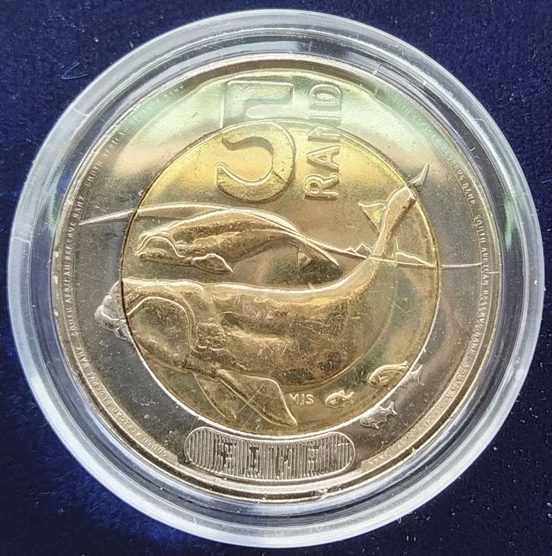 2023   RSA   R5 COIN  IN CAPSULE     SUN17525