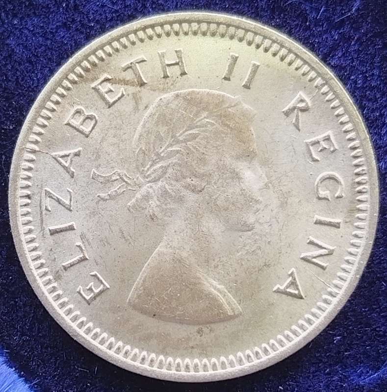 1959  Threepence Coin   (SILVER   0.500)             SUN17527