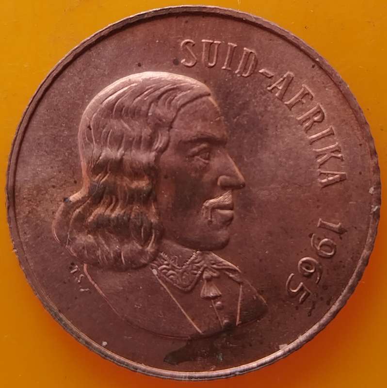 1965   2c   COIN   (Afrikaans)       SUN17543