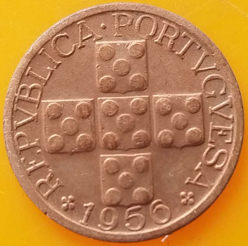 1956          10 Centavos   Coin       Portugal        SUN17545