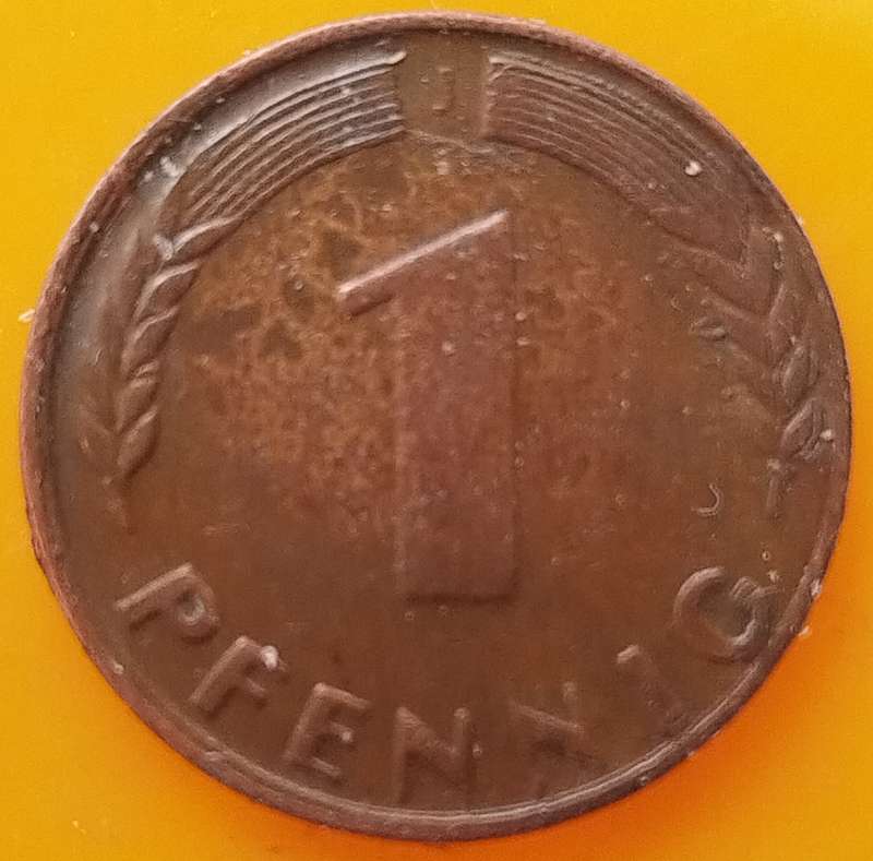 1948  1 Pfennig COIN      Germany        SUN17546