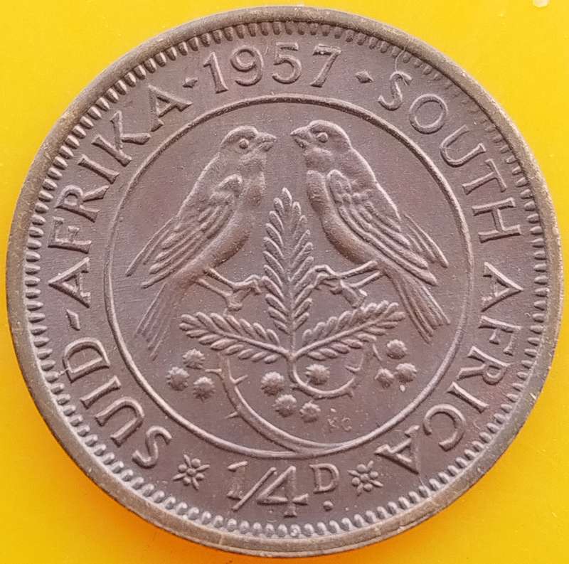 1957       QUARTER  PENNY  COIN        SA                       SUN17548