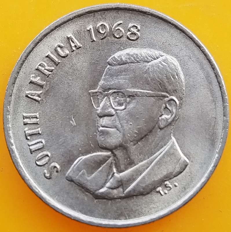 1968   5c   COIN   (English)       SUN17549