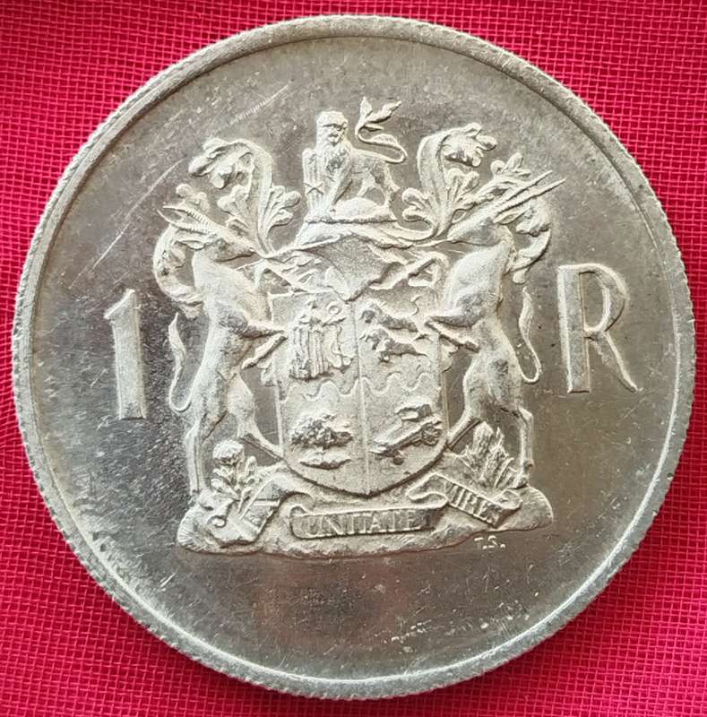 1969  SILVER   R1   COIN   (Afrikaans)       SUN17562