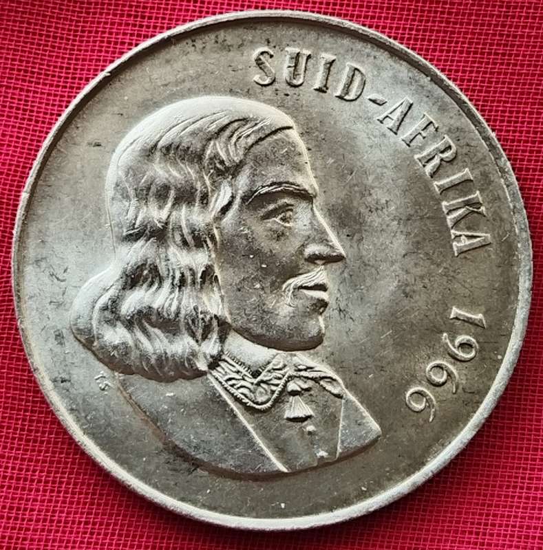 1966  SILVER   R1   COIN   (Afrikaans)       SUN17563
