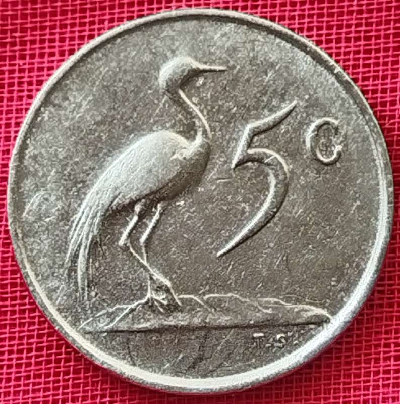 1965   5c   COIN   (English)       SUN17565