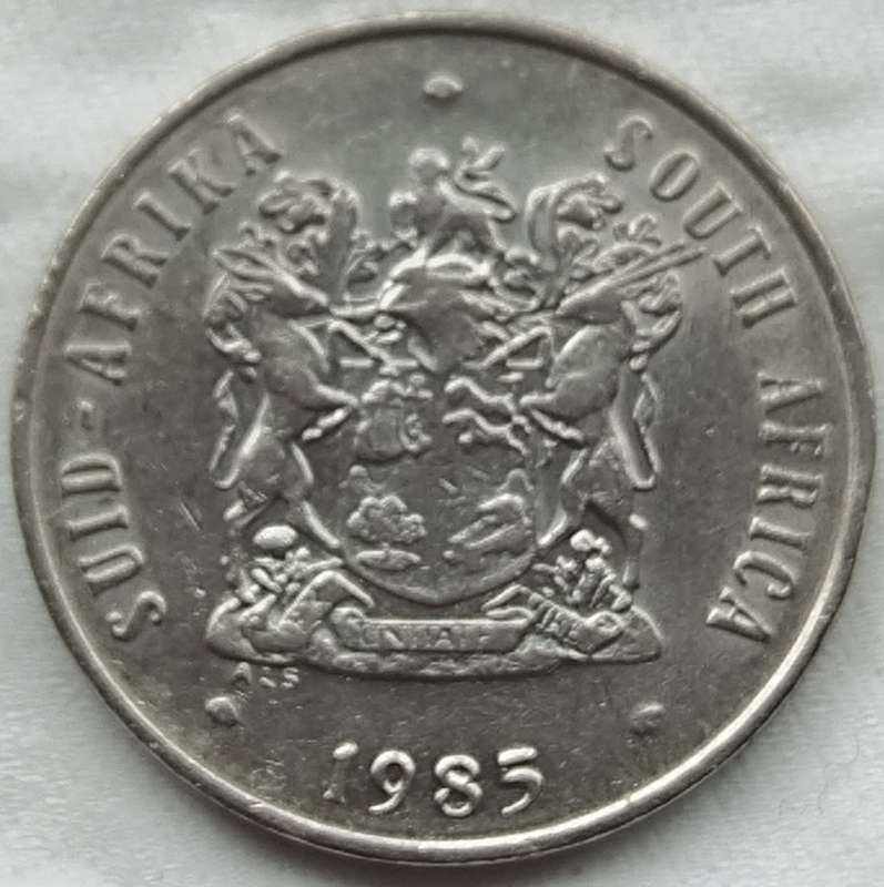 1985   20c   Coin    RSA         SUN17578