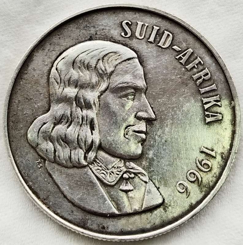 1966  SILVER   R1   COIN   (Afrikaans)       SUN17594
