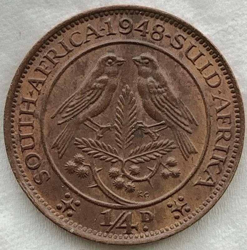 1948      QUARTER  PENNY  COIN        SA                       SUN17596