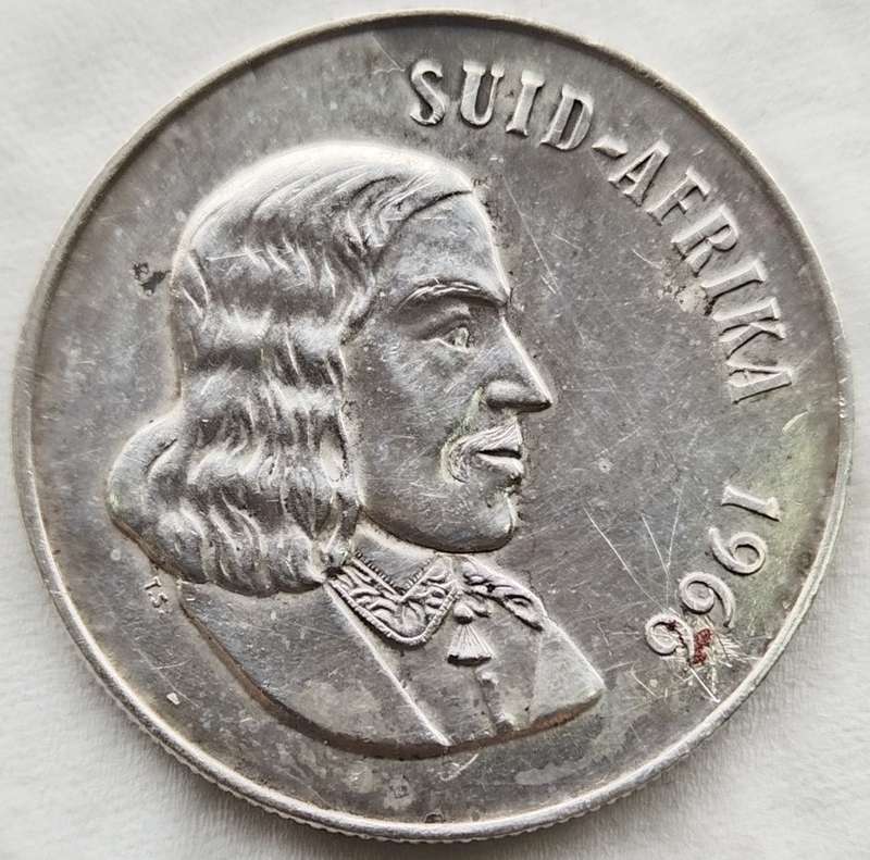 1966  SILVER   R1   COIN   (Afrikaans)       SUN17598