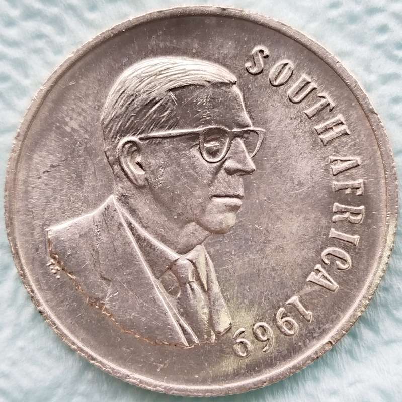 1969  SILVER   R1   COIN   (English)       SUN17604