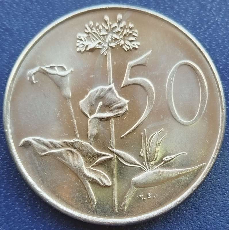1972   50c  RSA                      SUN17616