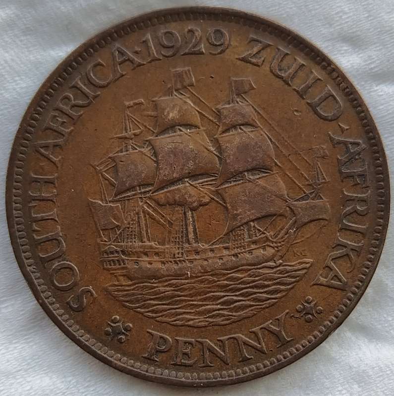 1929     PENNY  COIN        SA                       SUN17617