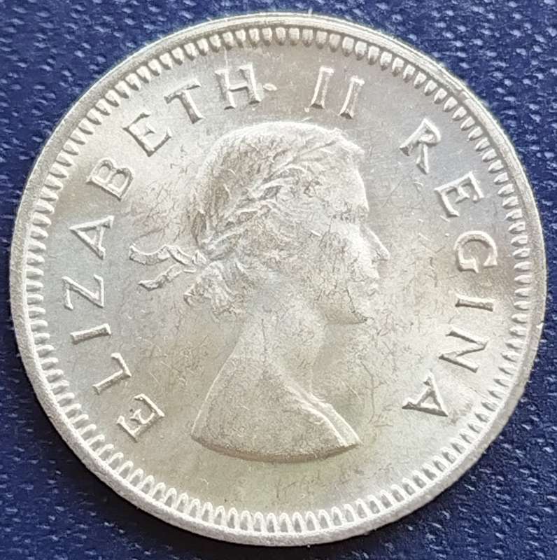 1959  Threepence Coin   (SILVER   0.500)             SUN17618