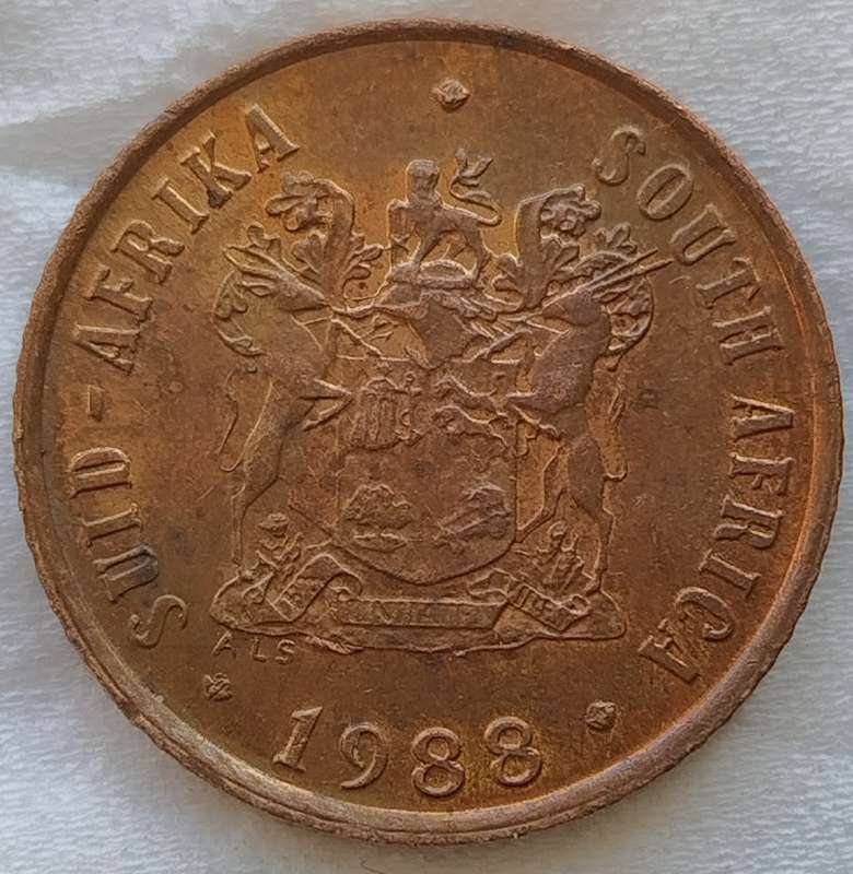 1988   1c   COIN  RSA                    SUN17622