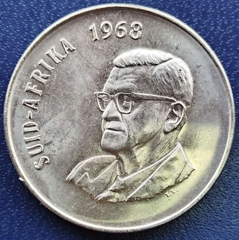 1968   50c   COIN   (Afrikaans)       SUN17633