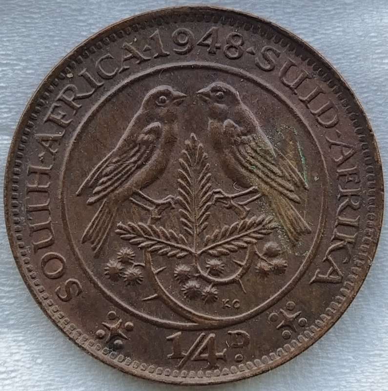 1948      QUARTER  PENNY  COIN        SA                       SUN17640