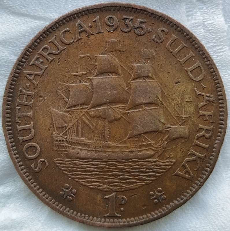 1935     PENNY  COIN        SA                       SUN17641