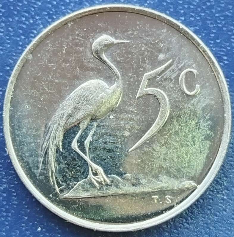 1967   5c   COIN   (Afrikaans)       SUN17642