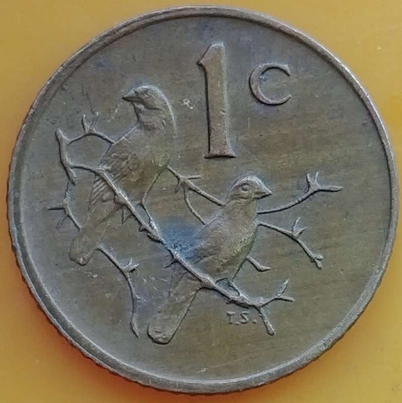 1980  1c   COIN  RSA                    SUN17644