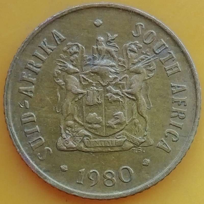 1980  1c   COIN  RSA                    SUN17644