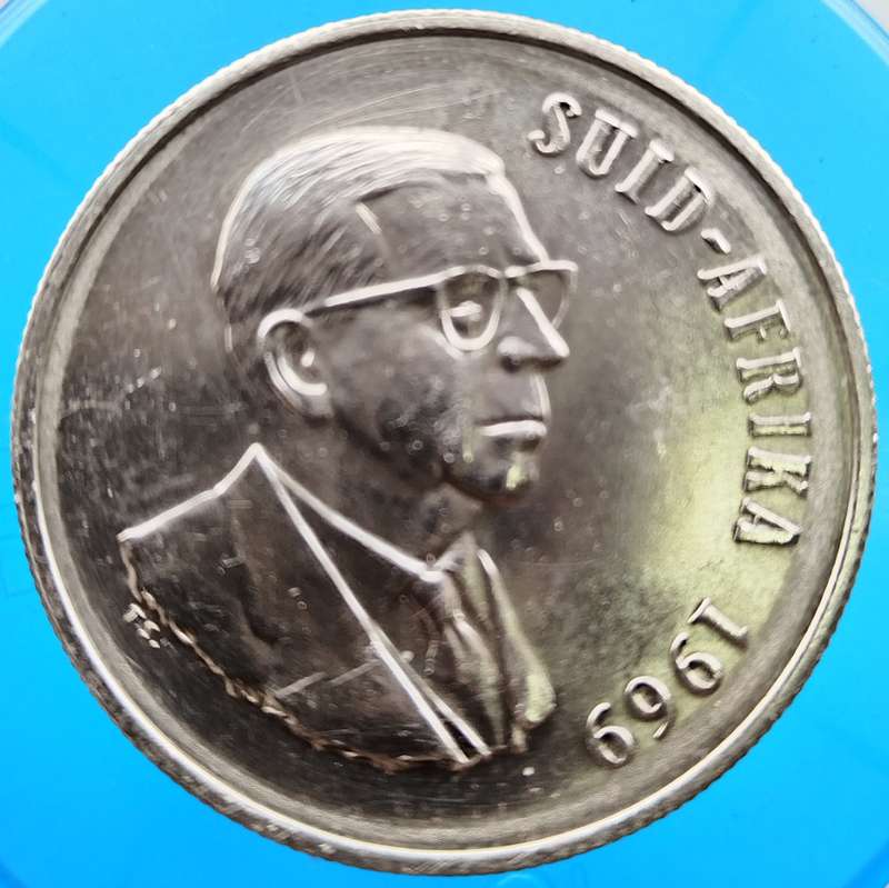 1969  SILVER   R1   COIN   (Afrikaans)       17645