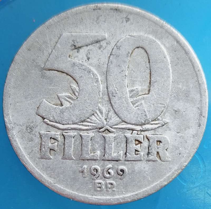 1969  50 Fillér   COIN  Hungary                  SUN17648