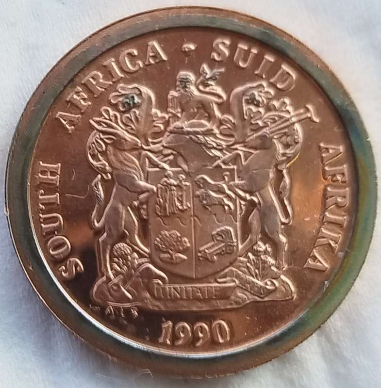 1990   5c   Coin                SUN17651